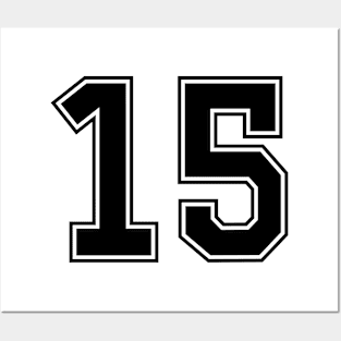 Uniform number Posters and Art